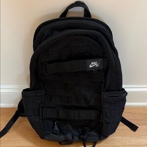 Nike SB Black Backpack with Logo